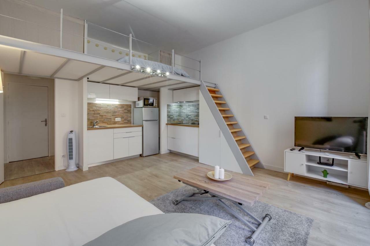 Studio Mezzanine - Clim - Wifi - Centre Historique 툴롱 외부 사진